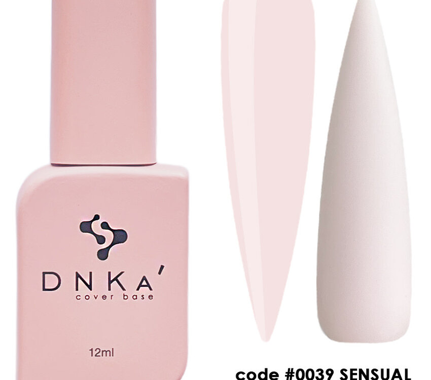 DNKa RUBBER BASE FRENCH (cover), 12 ml #0039 Sensual