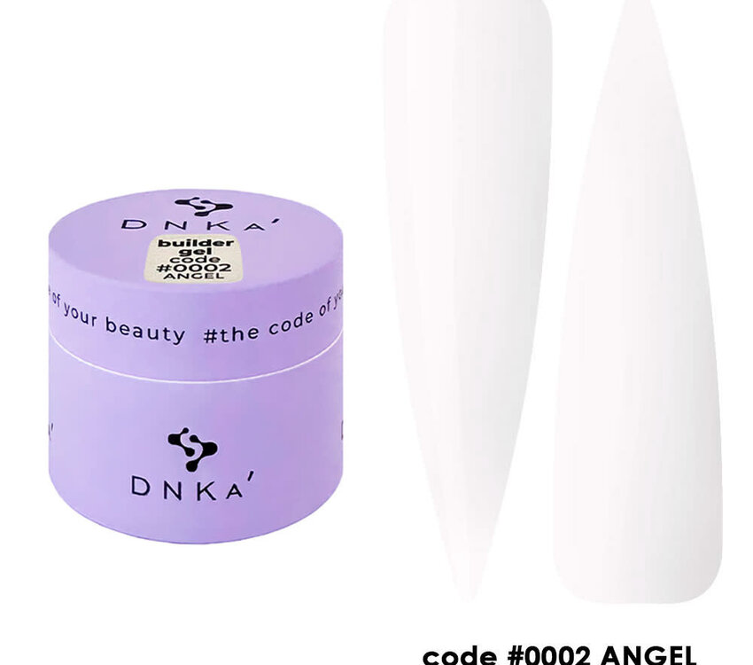 DNKa BUILDER GEL "DNKa", 15 ml #0002 Angel