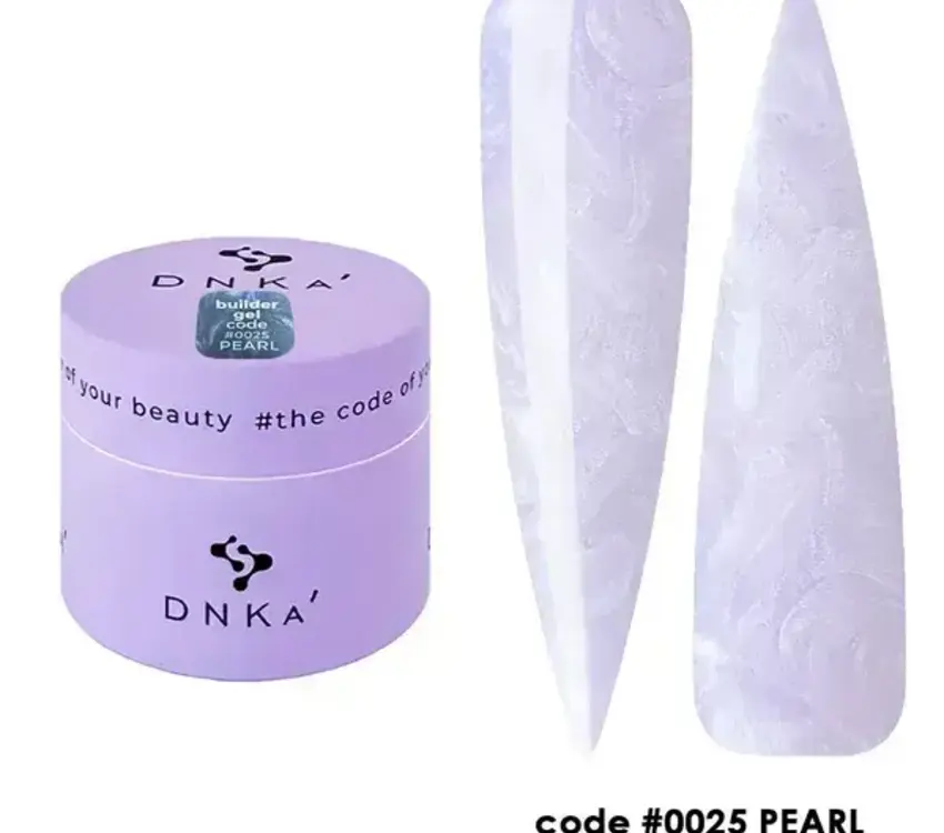 DNKa BUILDER GEL "DNKa", 15 ml #0025 Pearl