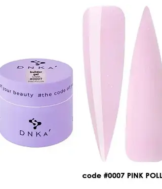 DNKa BUILDER GEL "DNKa", 15 ml #0007 Pink Pollen