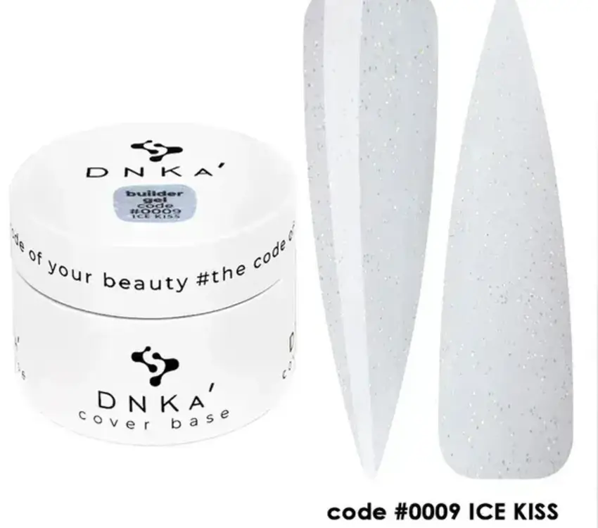 DNKa BUILDER GEL "DNKa", 15 ml #0009 Ice Kiss