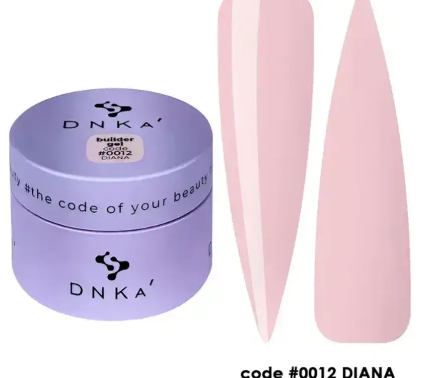 DNKa BUILDER GEL "DNKa", 15 ml #0012 Diana