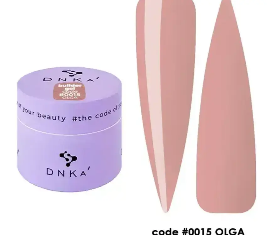 DNKa BUILDER GEL "DNKa", 15 ml #0015 Olga