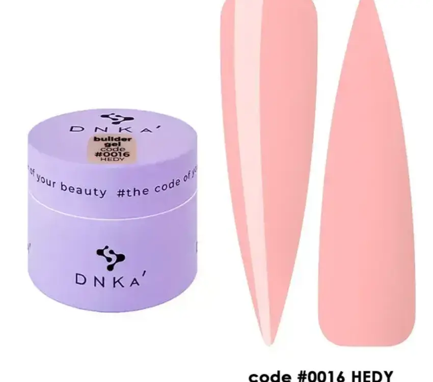 DNKa BUILDER GEL "DNKa", 15 ml #0016 Hedy