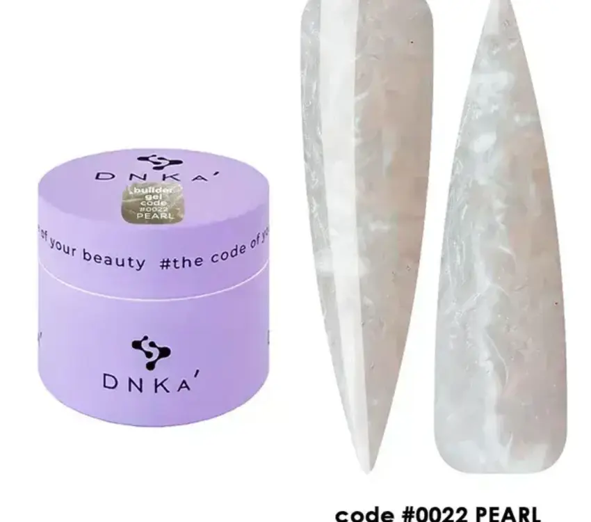 DNKa BUILDER GEL "DNKa", 15 ml #0022 Pearl