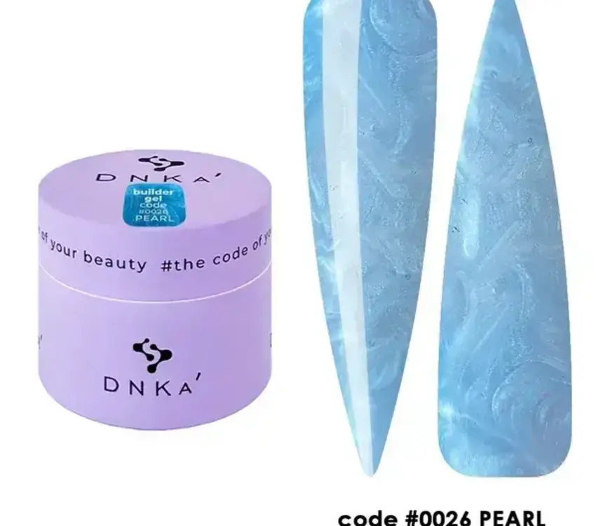 DNKa BUILDER GEL "DNKa", 15 ml #0026 Pearl