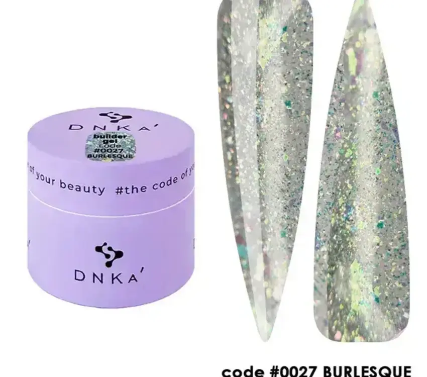 DNKa BUILDER GEL "DNKa", 15 ml #0027 BURLESQUE