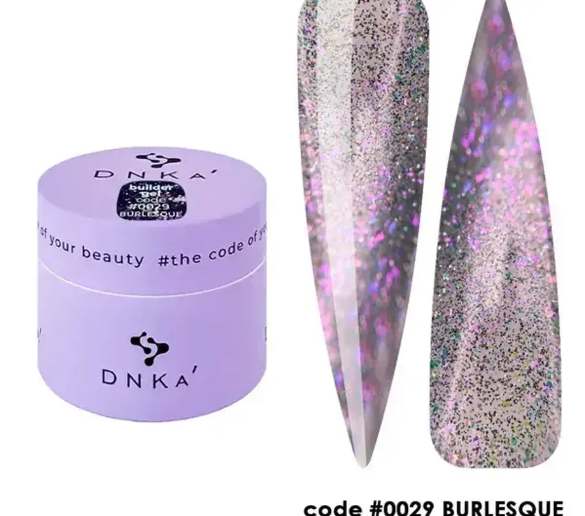 DNKa BUILDER GEL "DNKa", 15 ml #0029 BURLESQUE