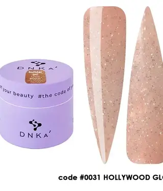 DNKa BUILDER GEL "DNKa", 15 ml #0031 HOLLYWOOD GLOW