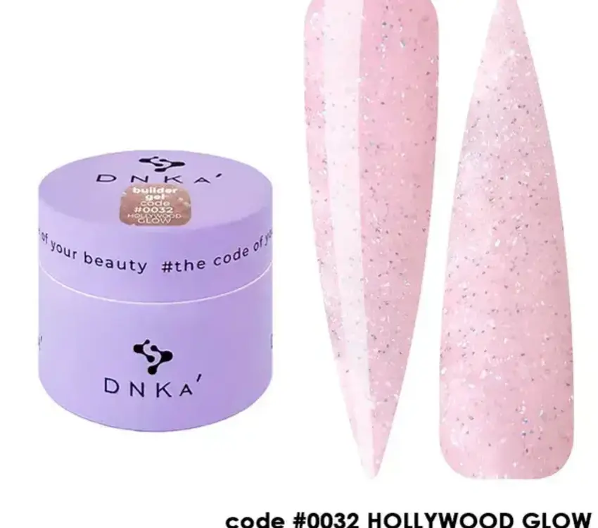 DNKa BUILDER GEL "DNKa", 15 ml #0032 HOLLYWOOD GLOW