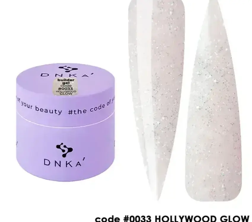 DNKa BUILDER GEL "DNKa", 15 ml #0033 HOLLYWOOD GLOW