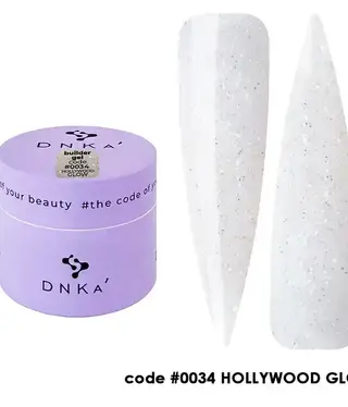 DNKa BUILDER GEL "DNKa", 15 ml #0034 HOLLYWOOD GLOW