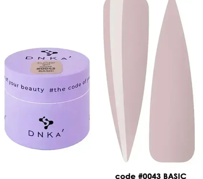 DNKa BUILDER GEL "DNKa", 15 ml #0043 Basic