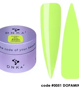 DNKa BUILDER GEL "DNKa", 15 ml #0051 Dopamine