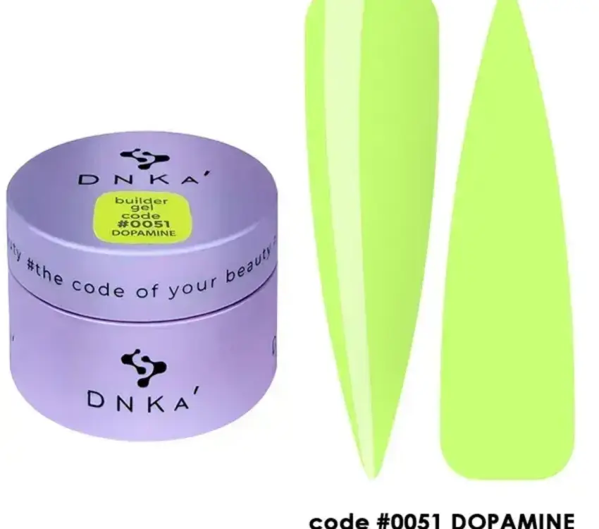 DNKa BUILDER GEL "DNKa", 15 ml #0051 Dopamine