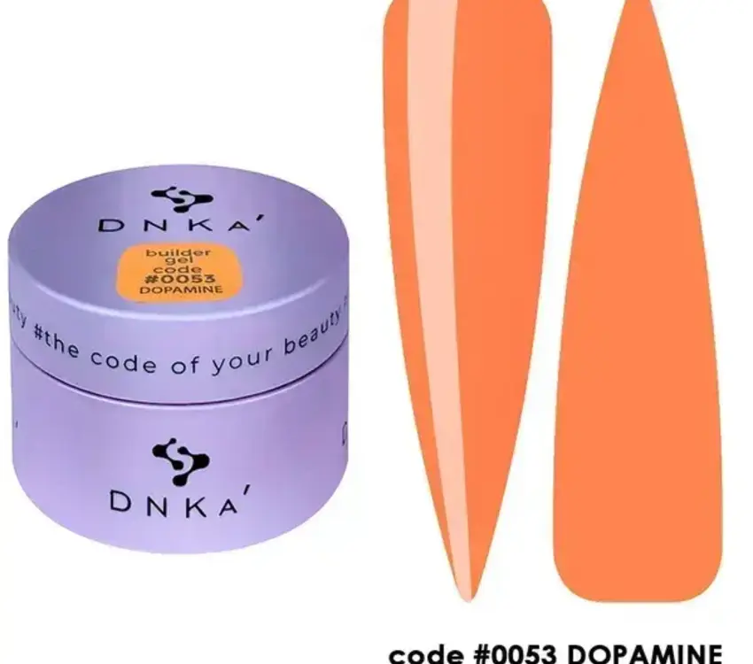 DNKa BUILDER GEL "DNKa", 15 ml #0053 Dopamine