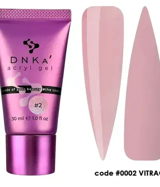 DNKa ACRYL GEL (tube) "DNKa", 30 ml #0002 Vitrage