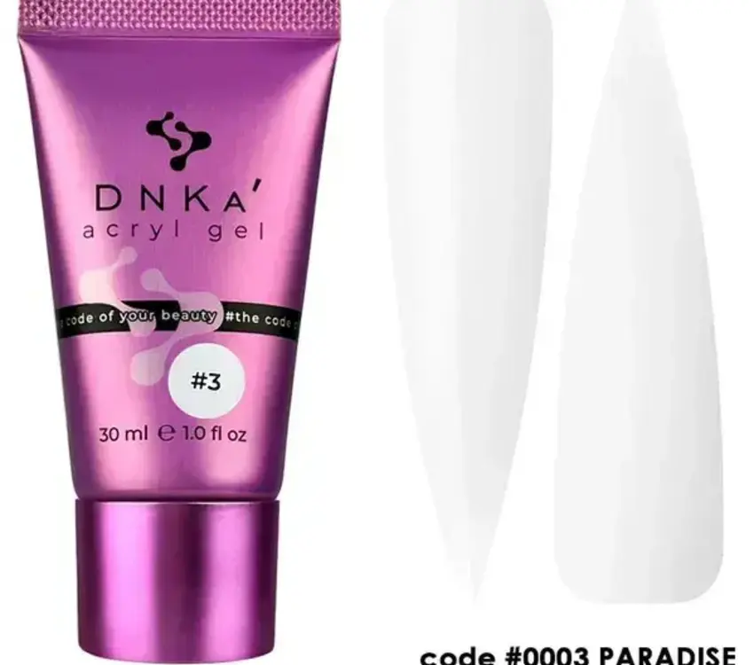 DNKa ACRYL GEL (tube) "DNKa", 30 ml #0003 Paradise