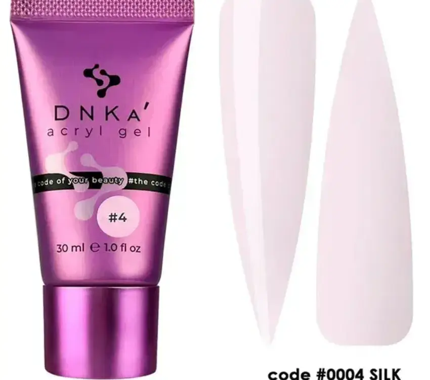 DNKa ACRYL GEL (tube) "DNKa", 30 ml #0004 Silk