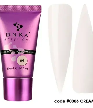 DNKa ACRYL GEL (tube) "DNKa", 30 ml #0006 Creamy