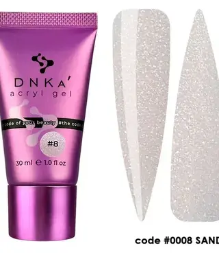 DNKa ACRYL GEL (tube) "DNKa", 30 ml #0008 Sand