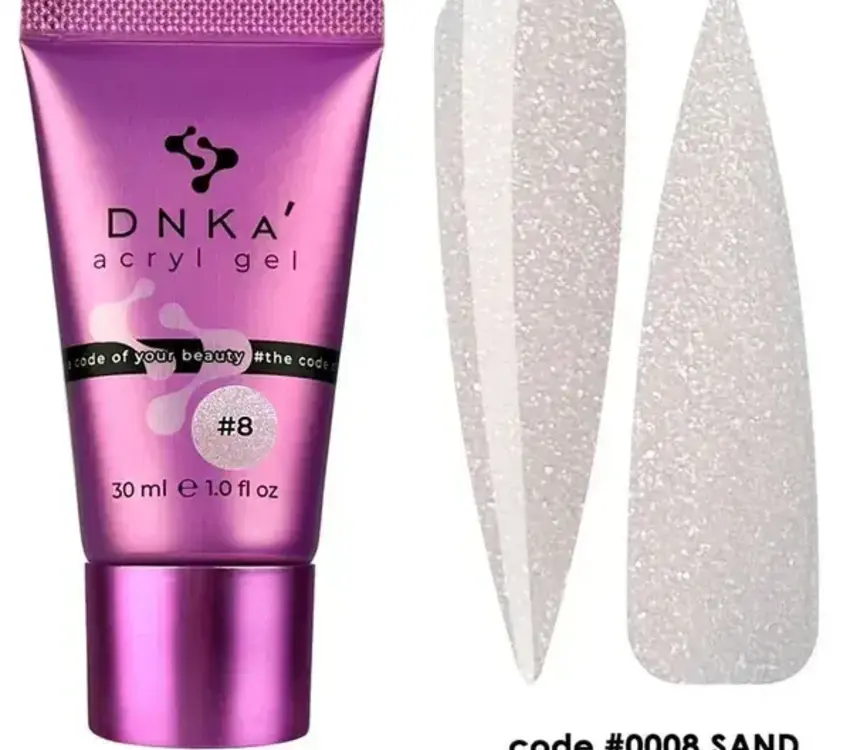 DNKa ACRYL GEL (tube) "DNKa", 30 ml #0008 Sand