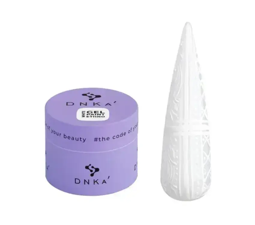 DNKa GEL PAINT ETHNO "DNKa", 5ml WHITE