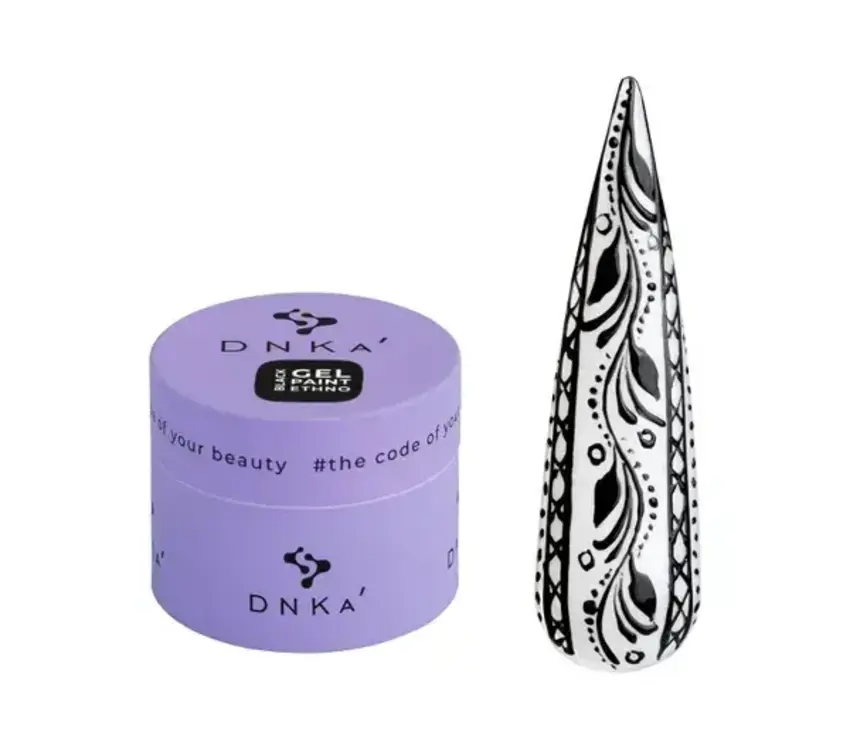 DNKa GEL PAINT ETHNO "DNKa", 5ml BLACK