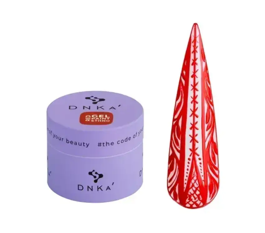 DNKa GEL PAINT ETHNO "DNKa", 5ml RED