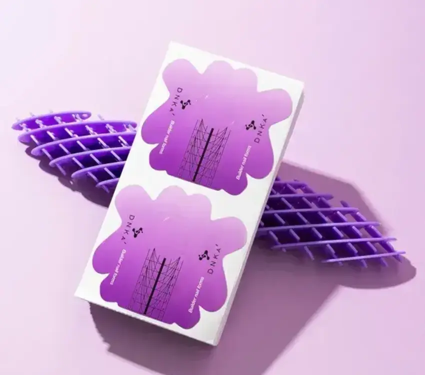 DNKa PAPER BUILDER NAIL FORMS ''DNKa'', SHORT 100 PCS
