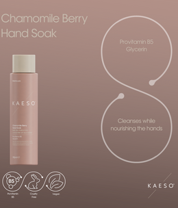 Kaeso Kaeso Chamomile Berry Hand Soak 195ml