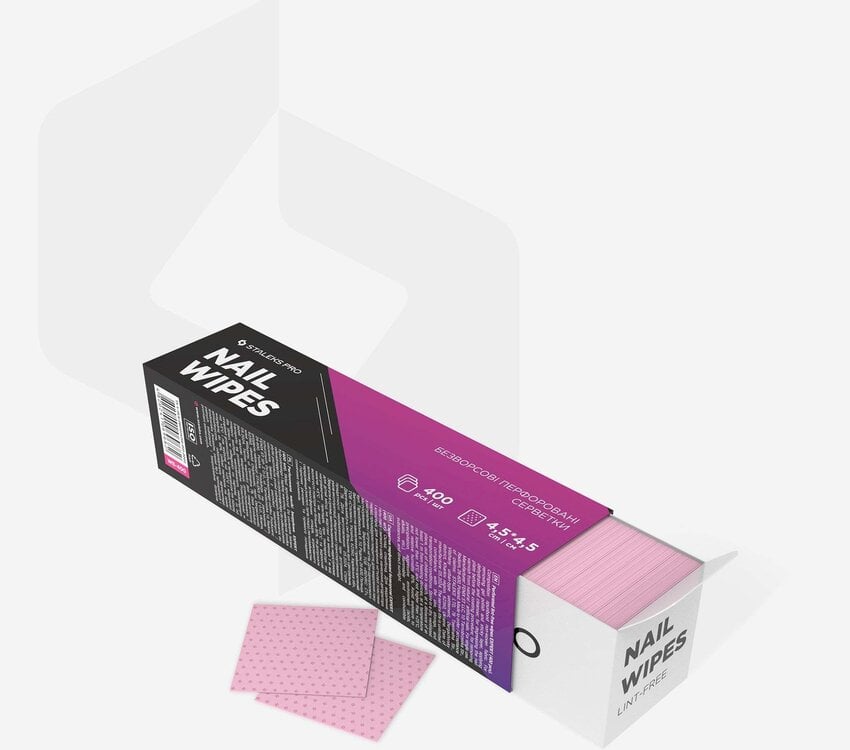 Staleks Perforated lint-free wipes (400 pcs)