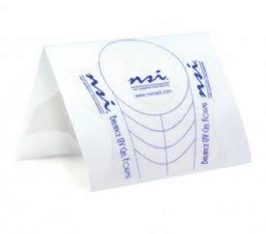 NSI NSI Clear Gel forms 120ct