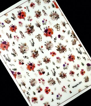 Magpie 201 Flower Stickers