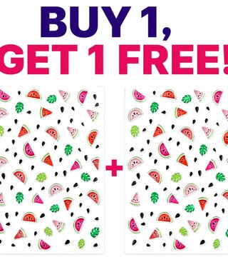 Buy 1 Get 1 FREE Watermelon stickers