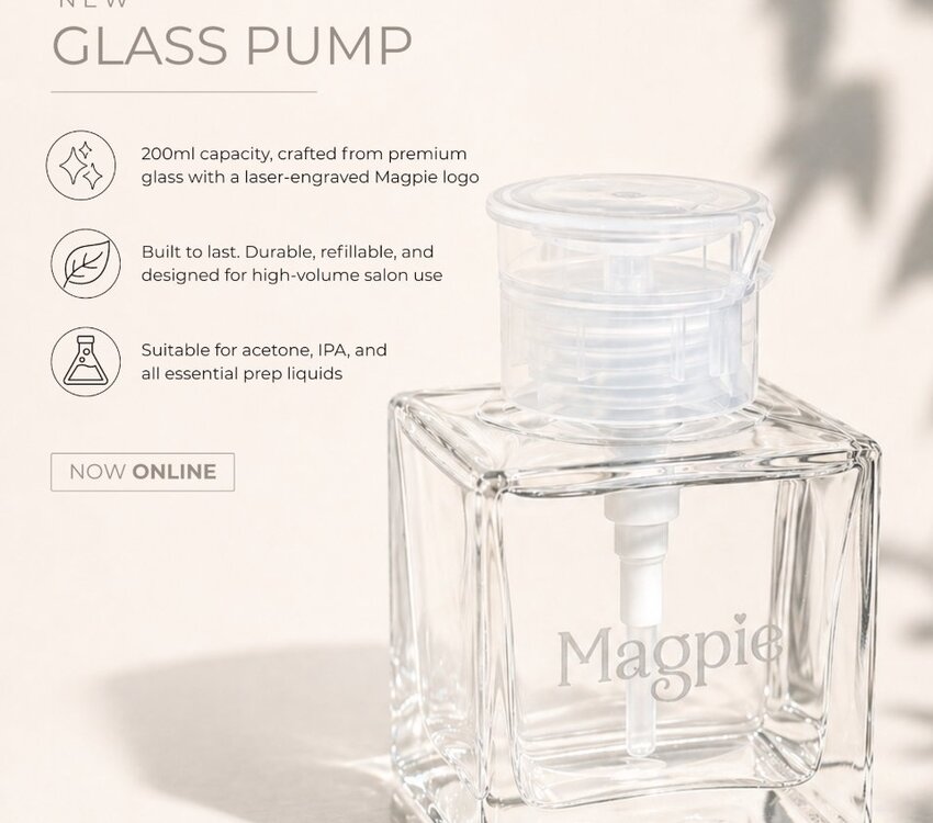 Magpie Glass Liquid Pump 200ml