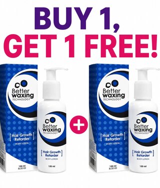 Better Wax Buy 1 GET 1 FREE Hair Growth Retarder Lotion 150ml