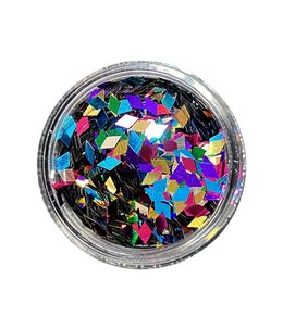 Magpie Metallic Rhombus Shape Pot