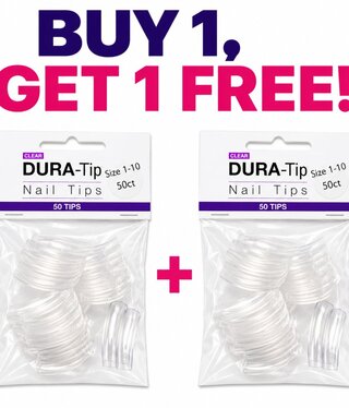 NSI Buy 1 Get 1 FREE Dura Tip Clear Size 1-10 50ct