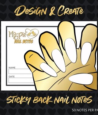 Magpie Nail Notes Almond 50pk