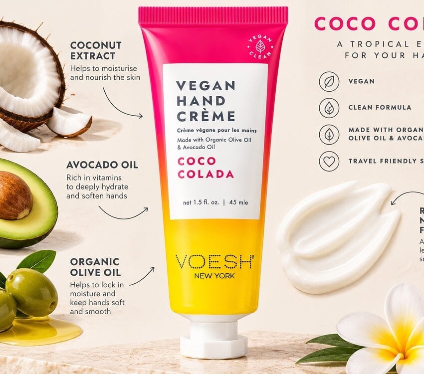 Voesh Vegan Hand Creme Coco Colada 45ml