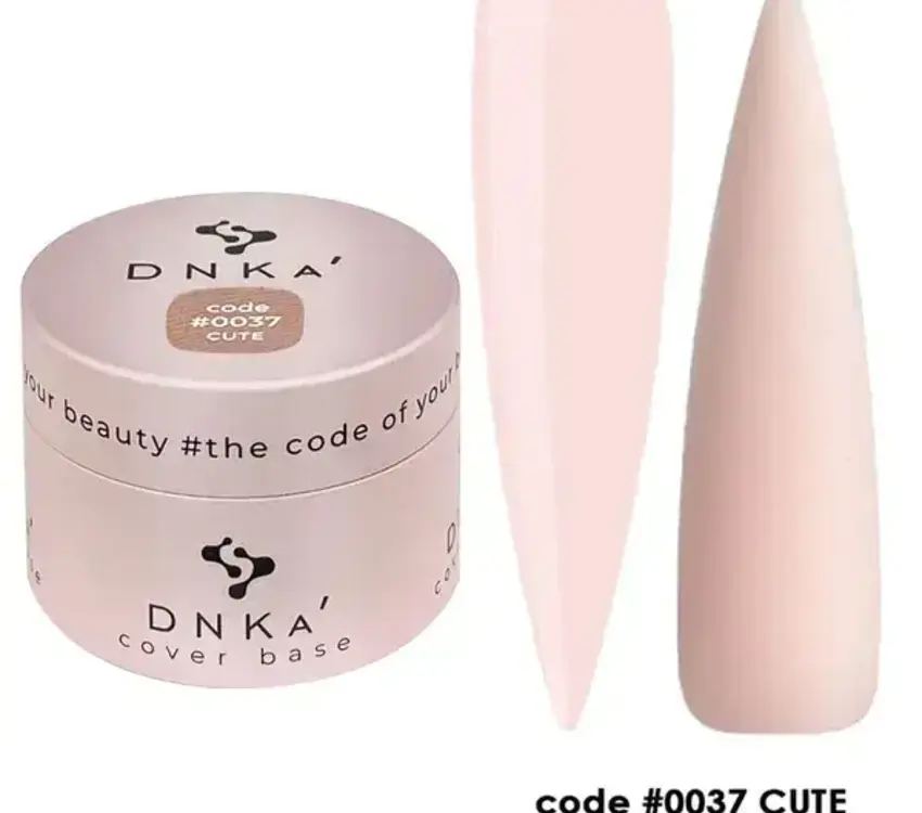 DNKa RUBBER BASE FRENCH (cover), 30 ml #0037 Cute