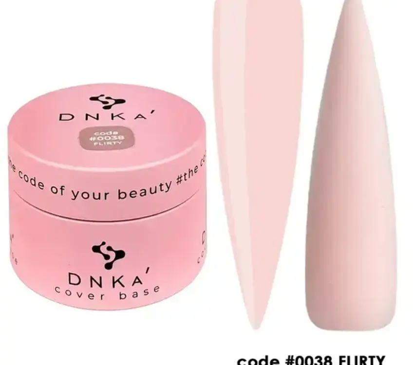 DNKa RUBBER BASE FRENCH (cover), 30 ml #0038 Flirty
