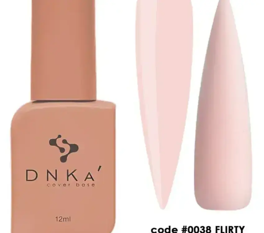 DNKa RUBBER BASE FRENCH (cover), 12 ml #0038 Flirty