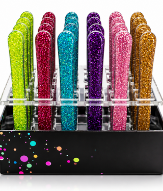 Tweezers Glitter Display 24pcs