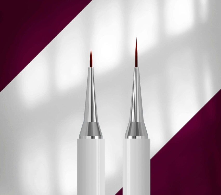 Staleks Double-sided liner brush 7 mm / liner 12 mm