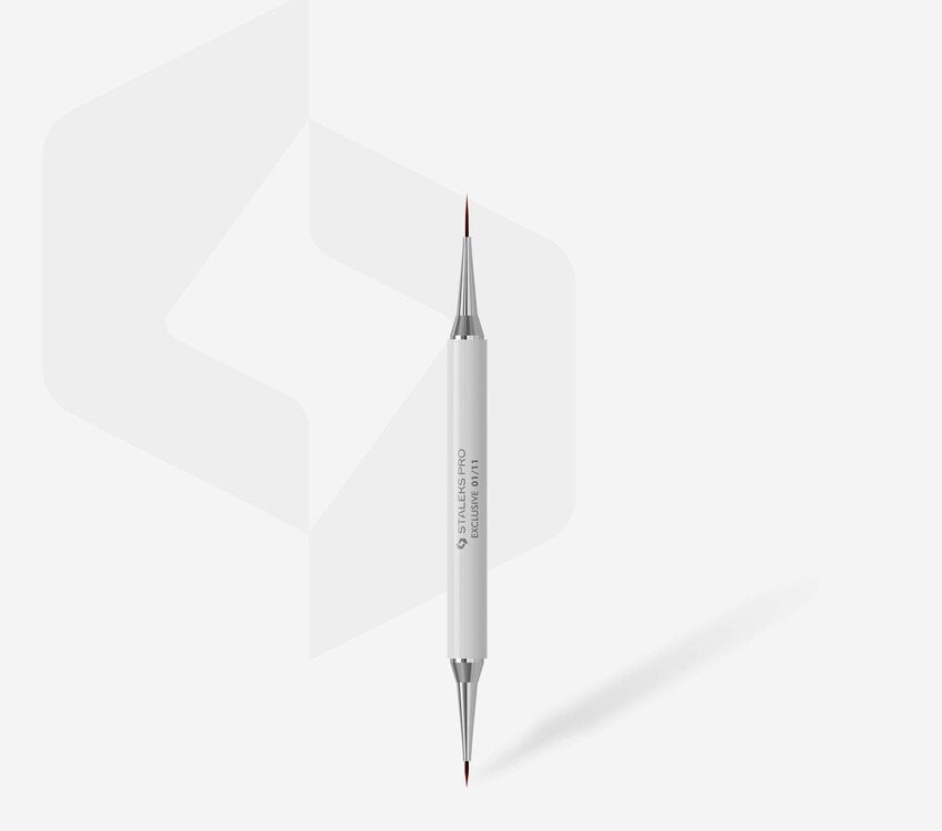 Staleks Double-sided liner brush 7 mm / liner 12 mm