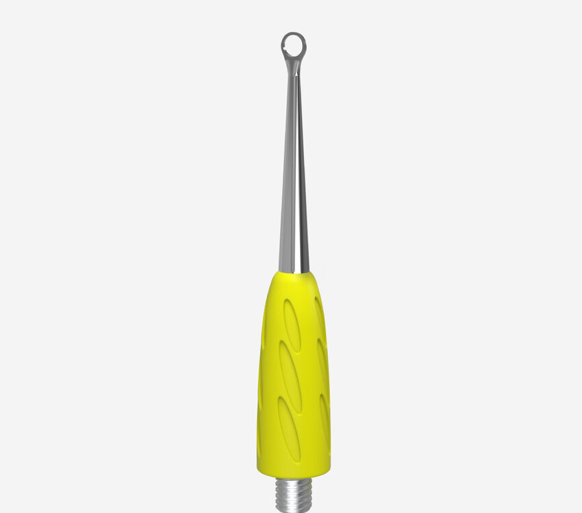 Staleks Pro Combo UNIQ 11 Loop Pusher (working part of the pusher) yellow