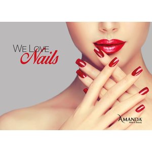 We Love Nails Poster