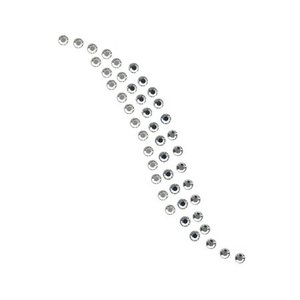 Swarovski transparent, 100 pcs, taille L